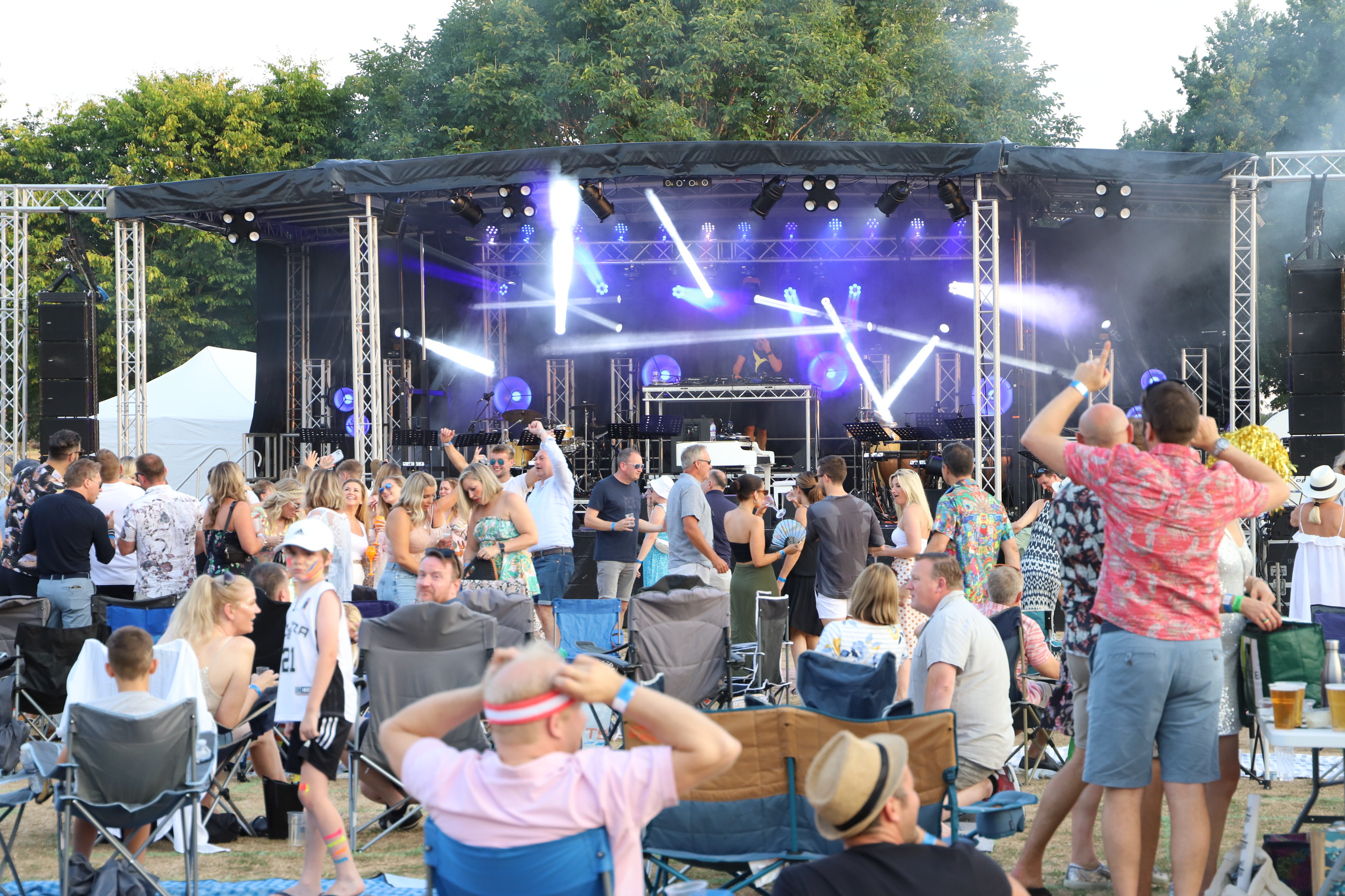 Outdoor event and festival photography